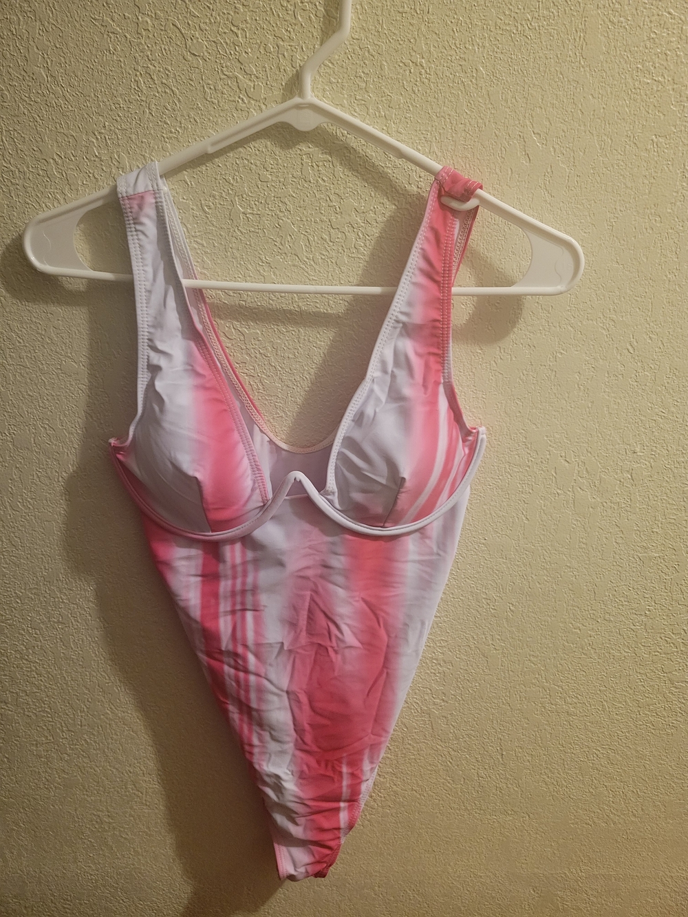 Women’s Pink Ombre One-Piece Swimsuit